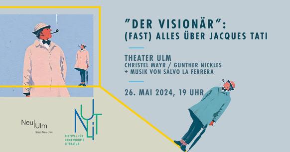 Banner: Der Visionär: (Fast) alles über Jacques Tati
