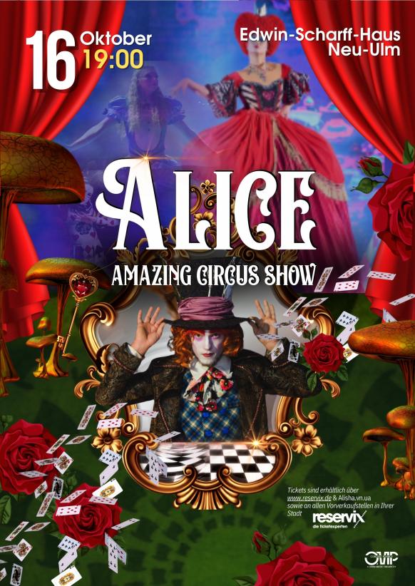 Plakat "ALICE Zirkus Musical Show"Open Music Project