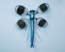 Libelle aus Recycling-Material