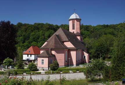 Kirche St. Andreas, Herrlingen, außen
