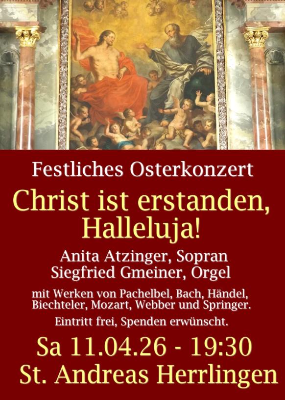 Flyer Osterkonzert