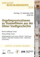 Teile der Wiblinger Orgel, Logos Stadt Ulm, Seelsorgeeinheit Ulm-Basilika, Orgelf&ouml;rderverein, Land Baden-W&uuml;rttemberg