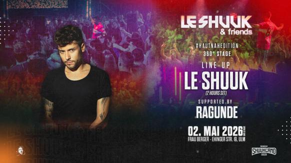 Eventgrafik für Le Shuuk and Friends