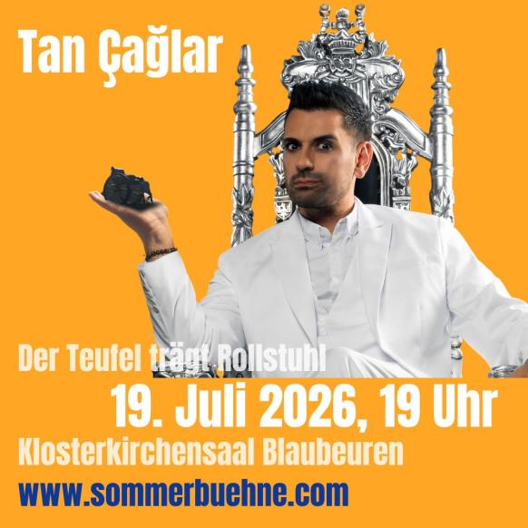 Tan Caglar - der Teufel tr&auml;gt Rollstuhl
