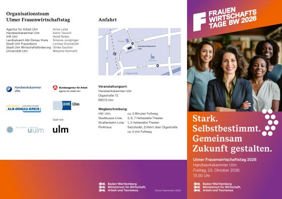 Flyer Frauenwirtschaftstag 2026