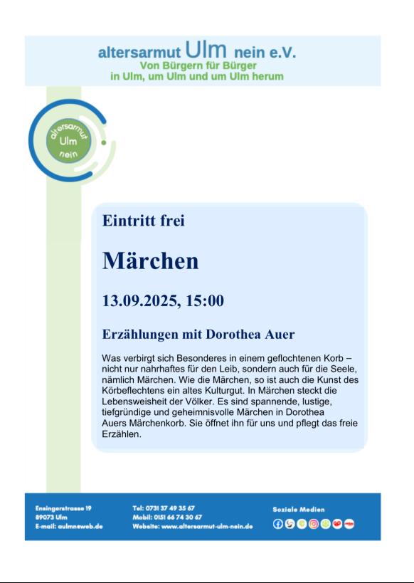 Einladung