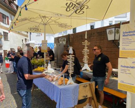 Fischspezialitäten Stand