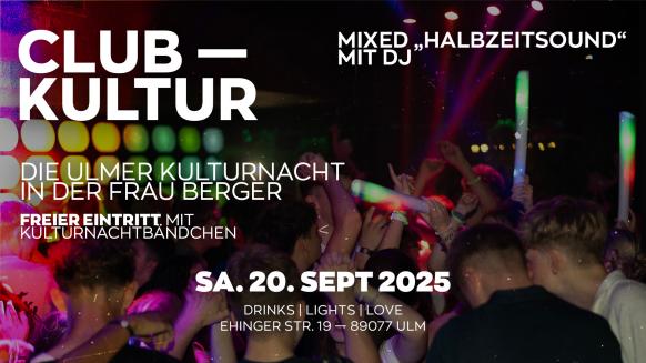 Veranstaltungsgrafik für den 20.09.2025