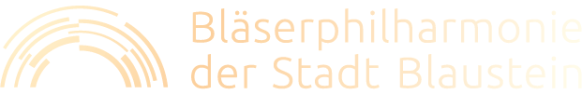 Das Bild zeigt das Logo der Bl&auml;serphilharmonie Blaustein.