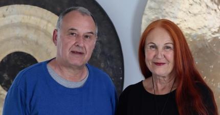 Die Bandmitglieder von Manawa (von links nach rechts): Georg Daucher, Helga Kölle-Köhler