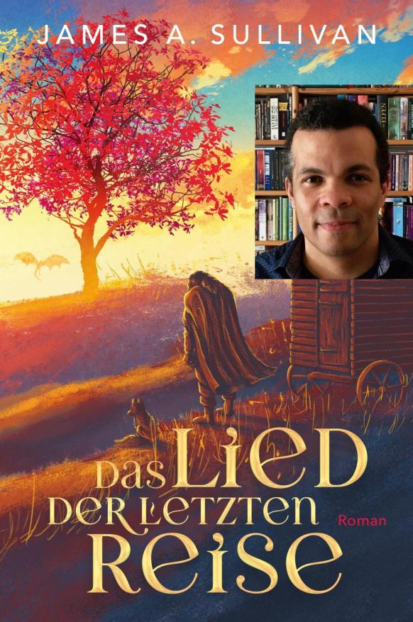 Buchtitel: Das Lied der letzten Reise & Portrail James A. Sullivan