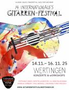 Plakat Gitarrenfestival
