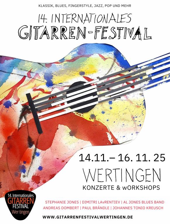 Plakat Gitarrenfestival