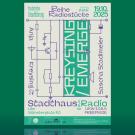 Poster für Kreysing/EMERGE 19.10.2025 im Stadthaus Ulm - Artwork by Marin Dziallas/ghostwork.de
