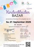 Plakat für den Bazar