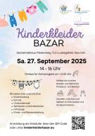 Plakat für den Bazar
