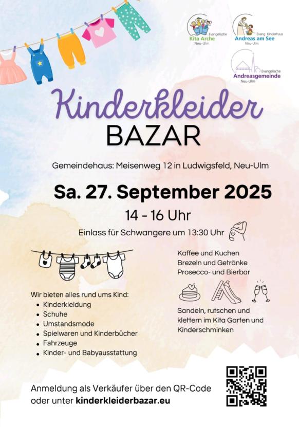 Plakat für den Bazar