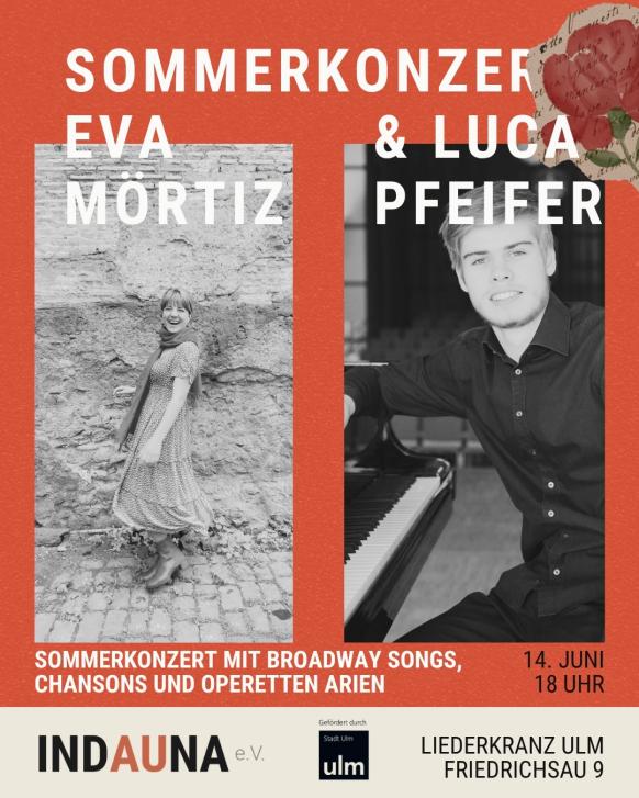 Konzertflyer Eva M&ouml;ritz