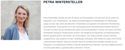 Portrait der Autorin Petra Wintersteller