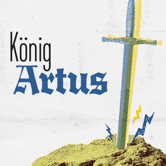 Logo K&ouml;nig Artus - Schwert im Stein