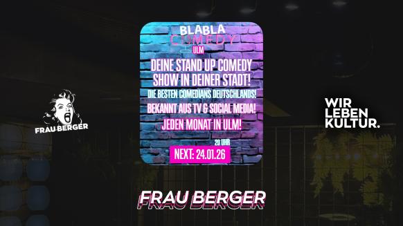 Veranstaltungsgrafik f&uuml;r den 24.01.2026 in der Frau Berger