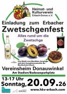 Flyer Zwetschgenfest 2026