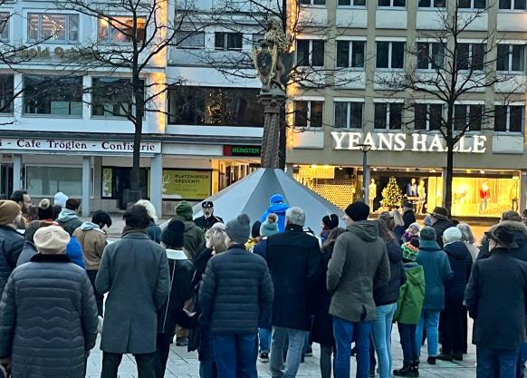 Weihnachtssingen am Heiligen Abend