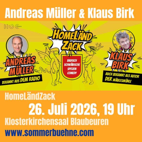 Andreas M&uuml;ller & Klaus Birk <br/>HomeL&auml;ndZack