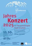 Veranstaltungsplakat Jahreskonzert 2025