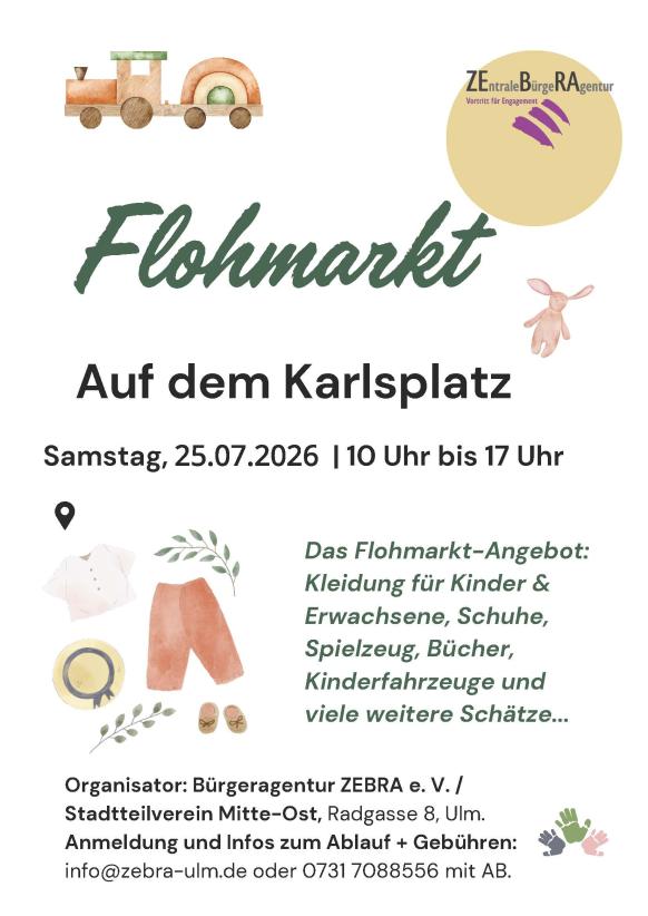 Holzzug, Spielzeughase, Hut, Bluse, Hose, Feder, Kinderschuhe und Text