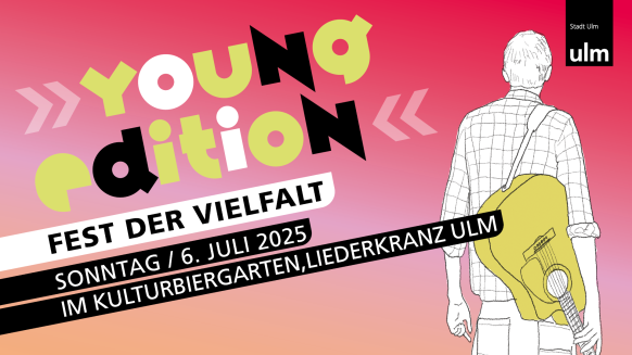 Der Slogan der 2. Ulmer Vielfaltwoche vom 12-19. Juli: Mein. Dein. Unser. Ulm