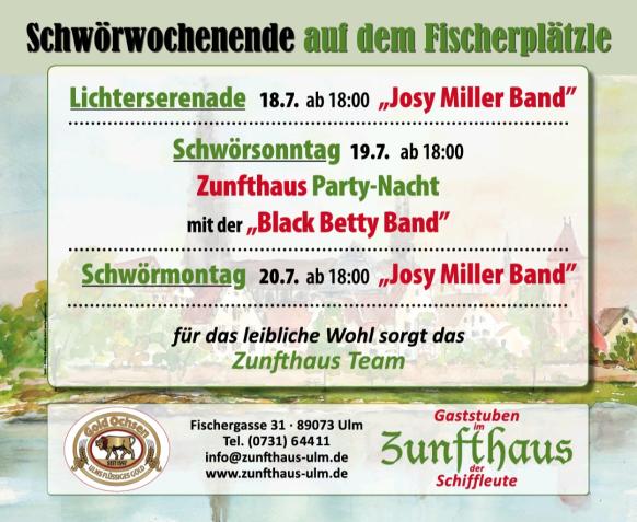 Schw&ouml;rwochenende auf dem Fischerpl&auml;tzle