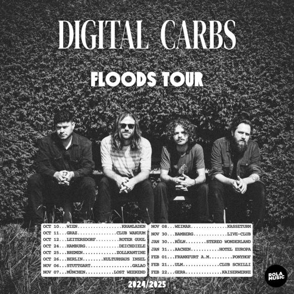 Flyer Digital Carbs und The Eyes am 21.02.2025 im Club Schilli