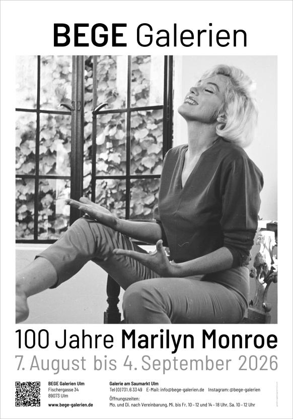 Kunstausstellung 100 Jahre Marilyn Monroe @ BEGE Galerien Ulm