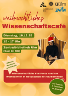 Weihnachtliches Wissenschaftscafé am 16.12.25