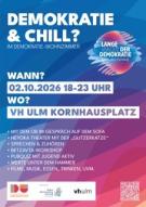 Plakat f&uuml;r die Lange Nacht der Demokratie