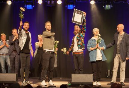 Foto vom a-cappella-award ulm 2019