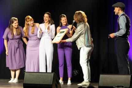 Foto vom a-cappella-award ulm 2022