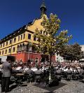 Heeresmusikkorps auf dem Weinhof im Rahmen der Ulmer Paradekonzerten