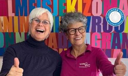 Die Trainerinnen: Heike Böck aus Heidenheim und Laura Hornung aus Neu-Ulm