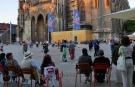 Tanzpaare auf dem Münsterplatz
