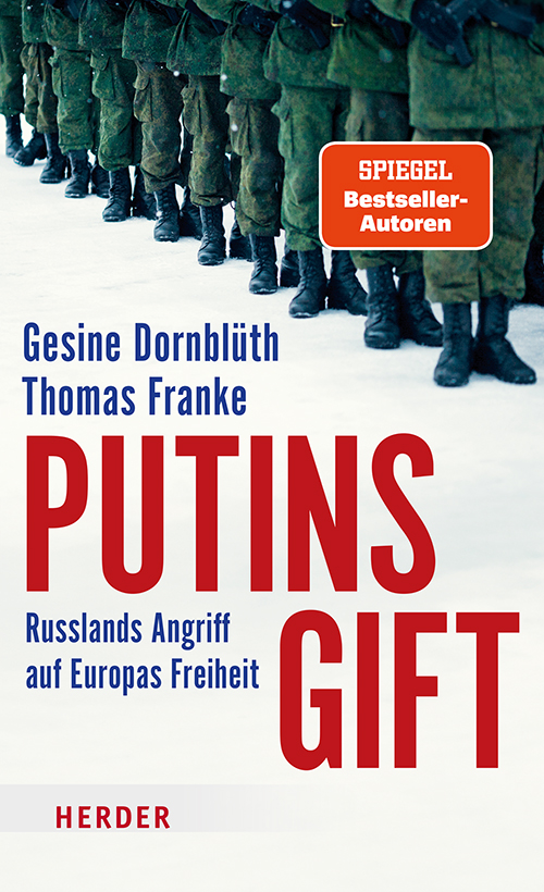 Buchcover mit dem Titel des Buches, im Hintergrund stehen Soldaten in Reih und Glied