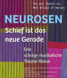 Plakat Neurosen. Schief ist das neue Gerade