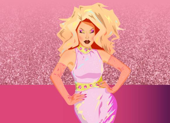 Travestie Show Plakat