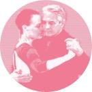 Benedicta Walser und der italienische Tanguero Pasquale Bloise tanzen Gedichte.
