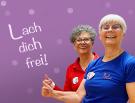 Wir sind die Lach-Trainerinnen: Laura Hornung und Heike Böck