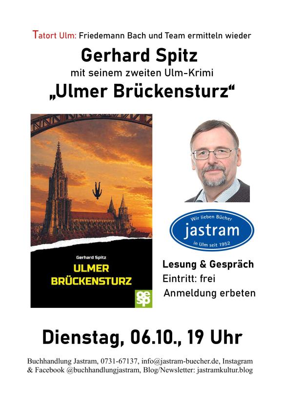 Plakat/Flyer Va Gerhard Spitz bei Jastram 06.10