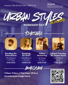 Flyer Urban Styles Workshoptag in Ulm