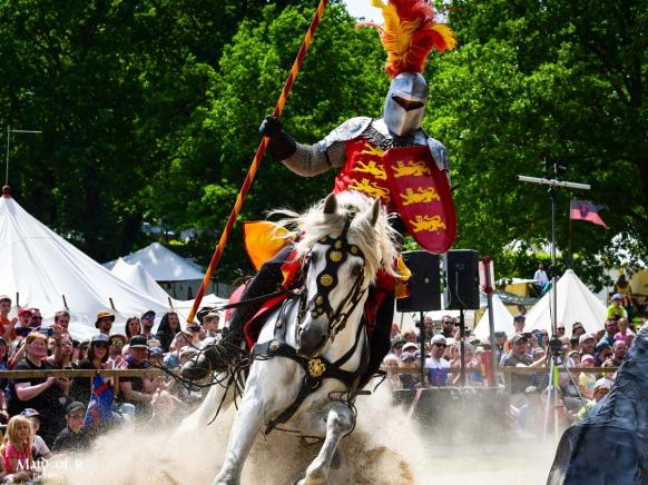 Ritter Pferde Ritterturnier