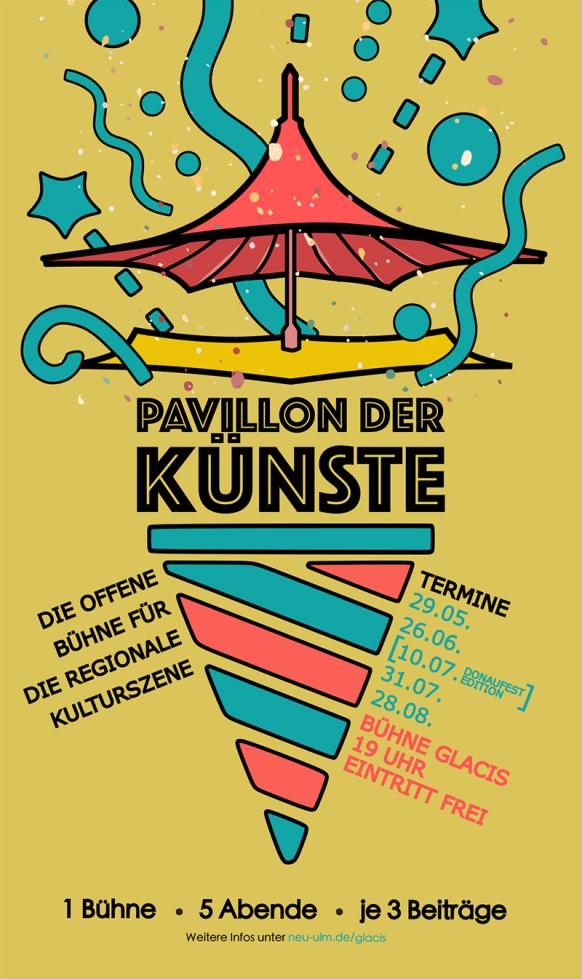 Flyer Pavillon der Künste